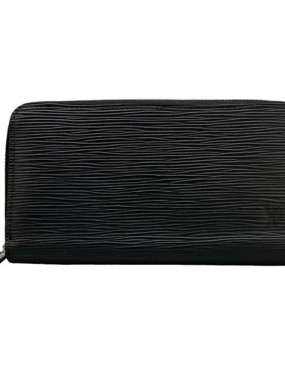 LOUIS VUITTON Zippy Wallet M61857 Noir Silver Hardware Epi - RFID : confirmed